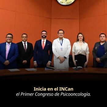 INCan realiza el Primer Congreso de Psicooncología enfocado en bienestar emocional y atención integral