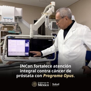 INCan fortalece atención integral contra cáncer de próstata con Programa Opus